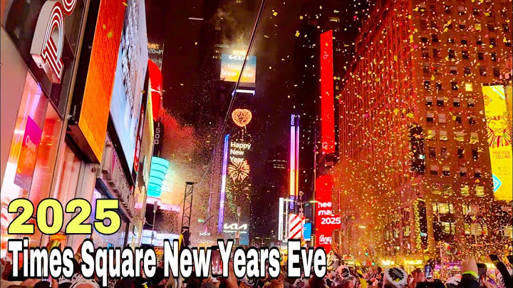 NYC Times Square New Year’s Eve 2025 Ball Drop Full (1 Minute Countdown)