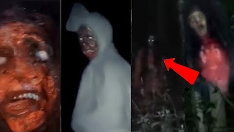 10 PENAMPAKAN TERSERAM KEPALA KUYANG DAN KUNTILANAK | PENAMPAKAN HANTU TERSERAM DAN TERJELAS