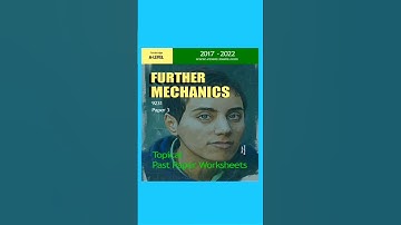 A-LEVEL Cambridge FURTHER MECHANICS | eBooks |Topical Past Paper |  Edexcel | IB Diploma | IGCSE |