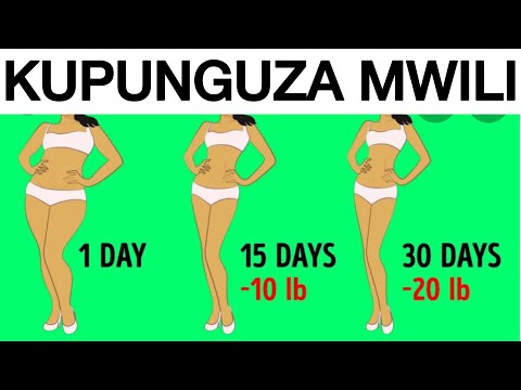 Video: Programu Ya Workout Ya Kupunguza Uzito