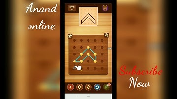 Line Puzzle: String Art |Camellia|  |Level 21-40| Part - 28