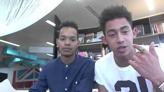 Rizzle Kicks Hangout highlights