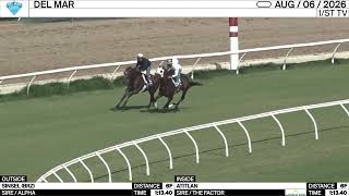 Work of the Day at Del Mar: Sinsel & Atitlan worked 6 Furlongs in 1:13.40 on August 6th, 2026