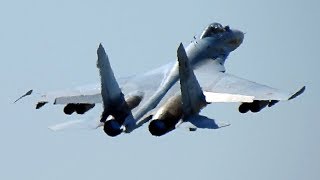 Защитник Границ России!  Су-27См3 Взлет На Форсаже | Авиадартс 2018 |