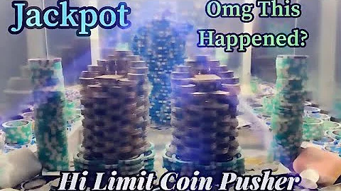 ✅WOW… You “MUST SEE” These Towers CRASH… Inside The High Limit Coin Pusher! || JACKPOT || ASMR