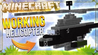 How to Make a Helicopter in Minecraft! (Minecraft 1.10) (Only One Command)