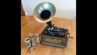 Restoring and Edison Standard Phonograph