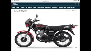 A Kawasaki Baraco 2 🤔, in English ( American😉)