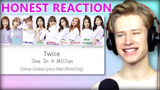 HONEST REACTION to TWICE (트와이스) One In A Million