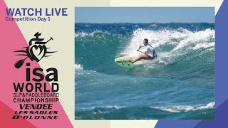 WEBCAST \/ Competition Day 1 - 2023 ISA World SUP \& Paddleboard Championship