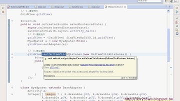 05_GridViewEx程式設計說明(Android進階教學 吳老師)