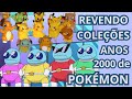 Coleção de Miniaturas de POKÉMON dos ANOS 2000! | Bandai, McDonald's, Tazos