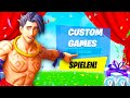 🔴LIVE FORTNITE CUSTOM GAMES MIT EUCH😍🚀
