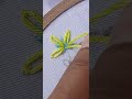 easy flower hand #embroidery