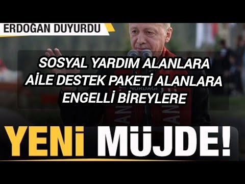 MÜJDE! SOSYAL YARDIM