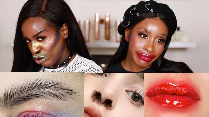 Trying RATCHET Makeup Trends! With Miles Jai! !| J...
