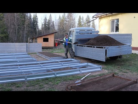 видео: На новом УАЗЕ вожу землю!