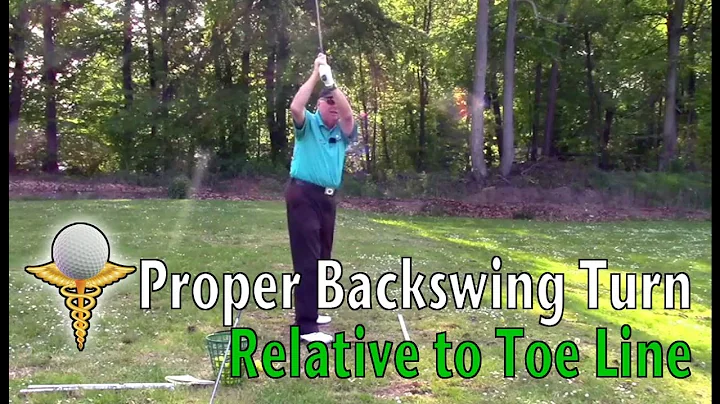 Defining the Correct Backswing Turn Relative to To...