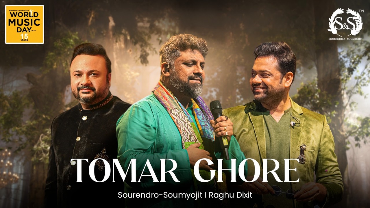 Tomar Ghore | Sourendro - Soumyojit | Raghu Dixit | World Music Day 2025