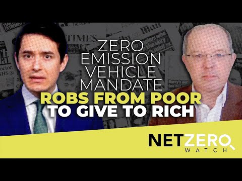 NZW: Zero emission vehicle mandate robs from poor to give to rich