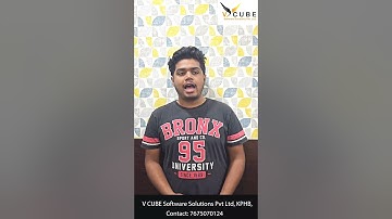 Java Full Stack student review | V CUBE Software Solutions Pvt. Ltd. Kphb