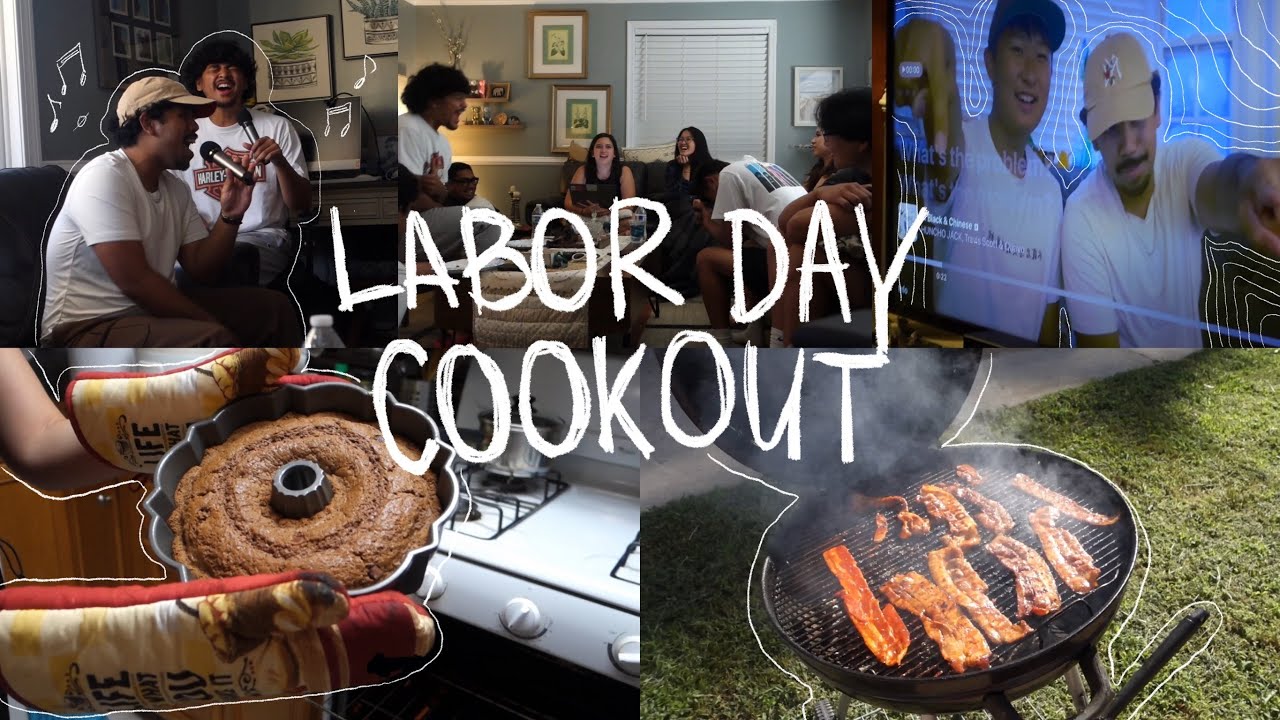 labor day cookout🍖 - YouTube