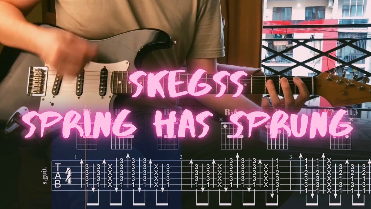 SKEGSS - Spring Has Sprung / Сover / Guitar Tab
