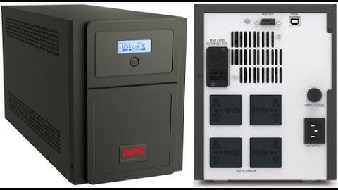 APC by Schneider Electric Easy UPS SMV 3000VA 3KVA, Schuko Outlet , 230V Unboxing