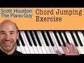 Chord Jumping Exercise On The Piano