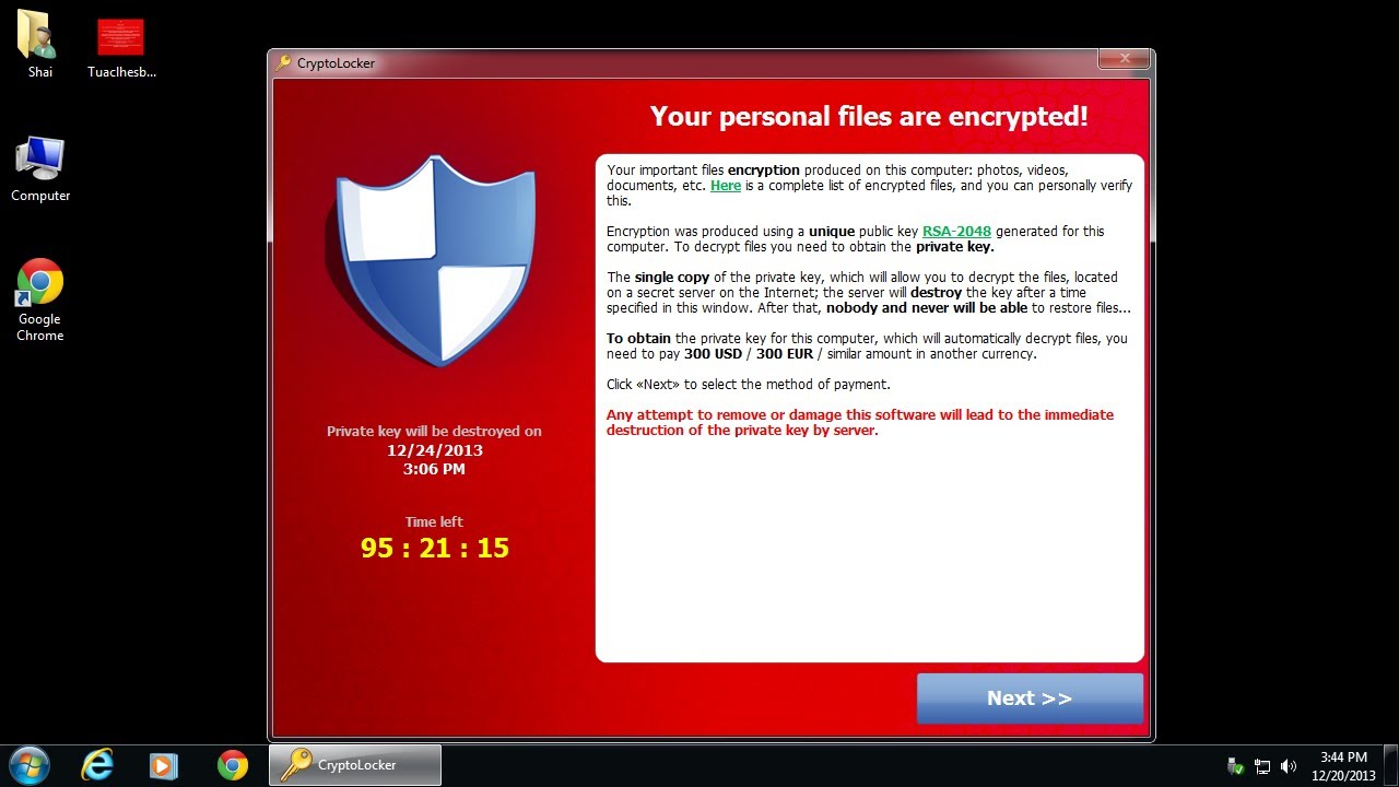 How to remove Cryptolocker from your computer - tutorial (1080p)