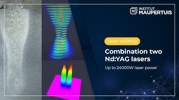 Combination of 2 disk lasers up to 24kW - Institut Maupertuis