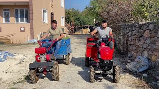 WE CLEAN COW MANURE WITH MOTOCULTIVATORS