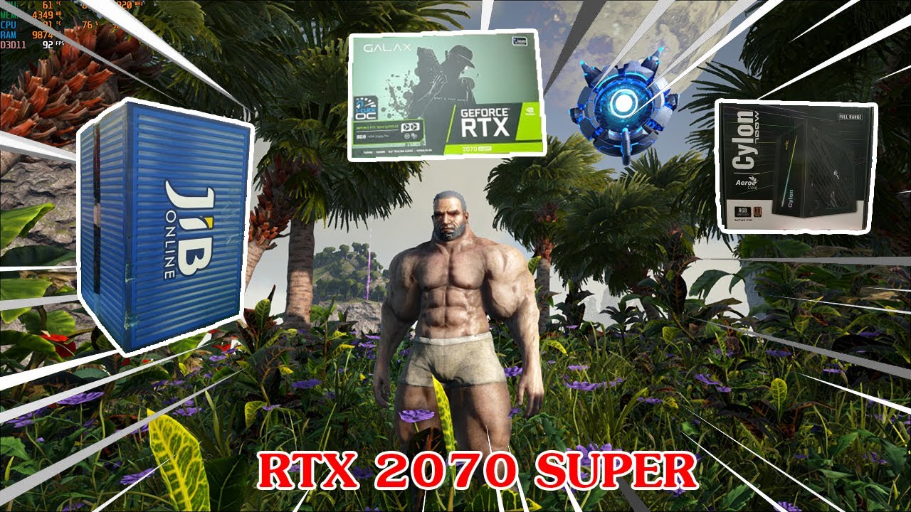 เกม ark ราคา  2022 Update  [รีวิว] แกะกล่อง การ์ดจอ RTX 2070 SUPER ทดสอบกับเกมส์ ARK