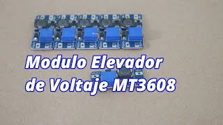 Modulo Elevador de Voltaje MT3608