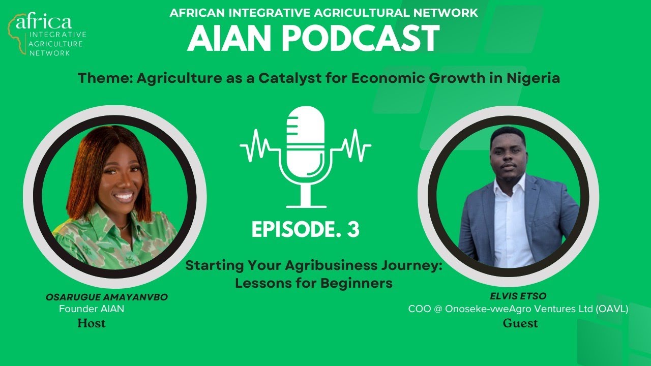 Starting Your Agribusiness Journey: Lessons for Beginners - YouTube