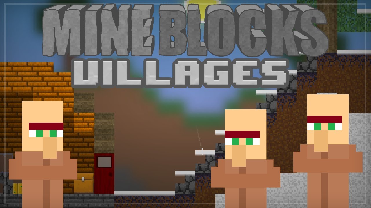 Mine Blocks: Biomes - Villages Preview 