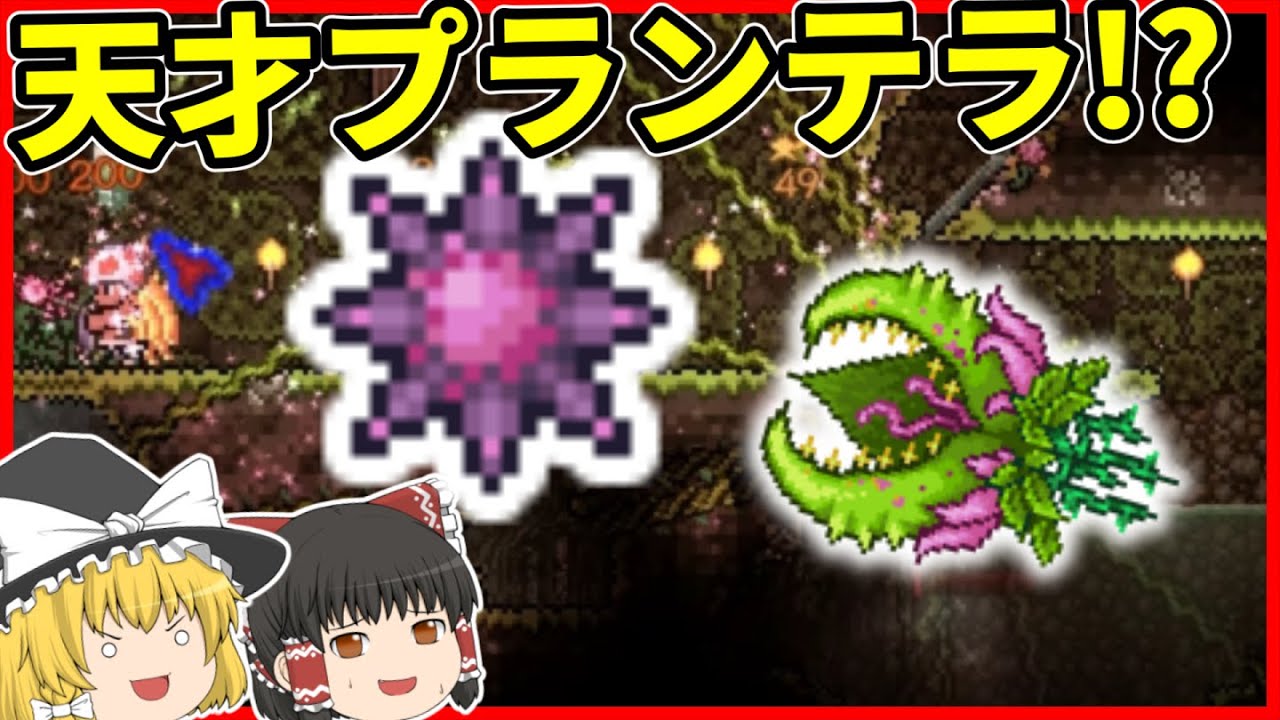 【Terraria】天才プランテラ!?罠の位置が完璧すぎるww/マスター世界 Part11【ゆっくり実況】