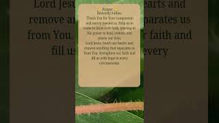 Welcome to Daily Prayer