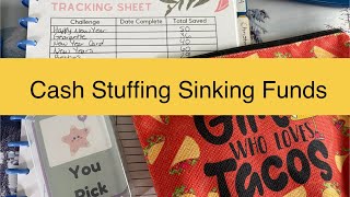 Cash Stuffing Sinking Funds l $400 Total Completed Savings Challenges 
