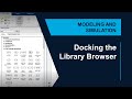 Docking the Library Browser into a Simulink Window