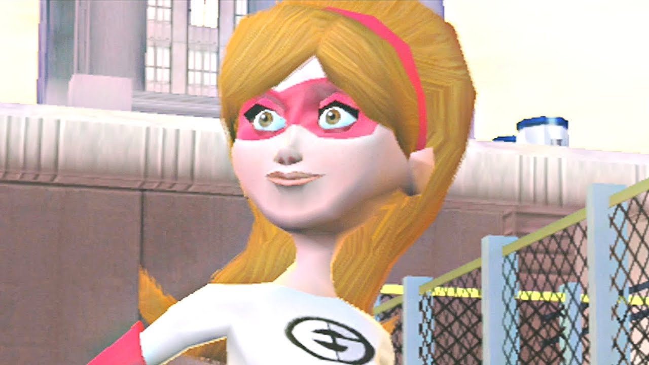 The Incredibles - Walkthrough Part 2 - Level 2: Skyline Stretch (All Collectibles)