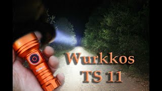 Дальнобойный фонарь Wurkkos ts11 монстр  в компактных размерах