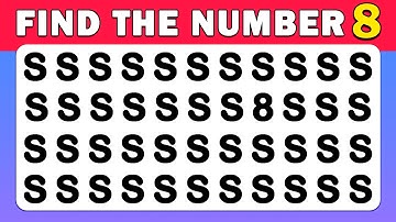 Find the ODD One Out - Numbers and Letters Edition