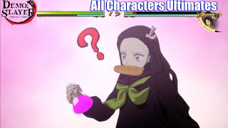 Demon Slayer All Characters Ultimates - Kimetsu No Yaiba The Hinokami Chronicles