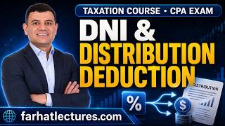 📑 DNI & Distribution Deduction Explained — CPA Exam (TCP) | Taxation Course