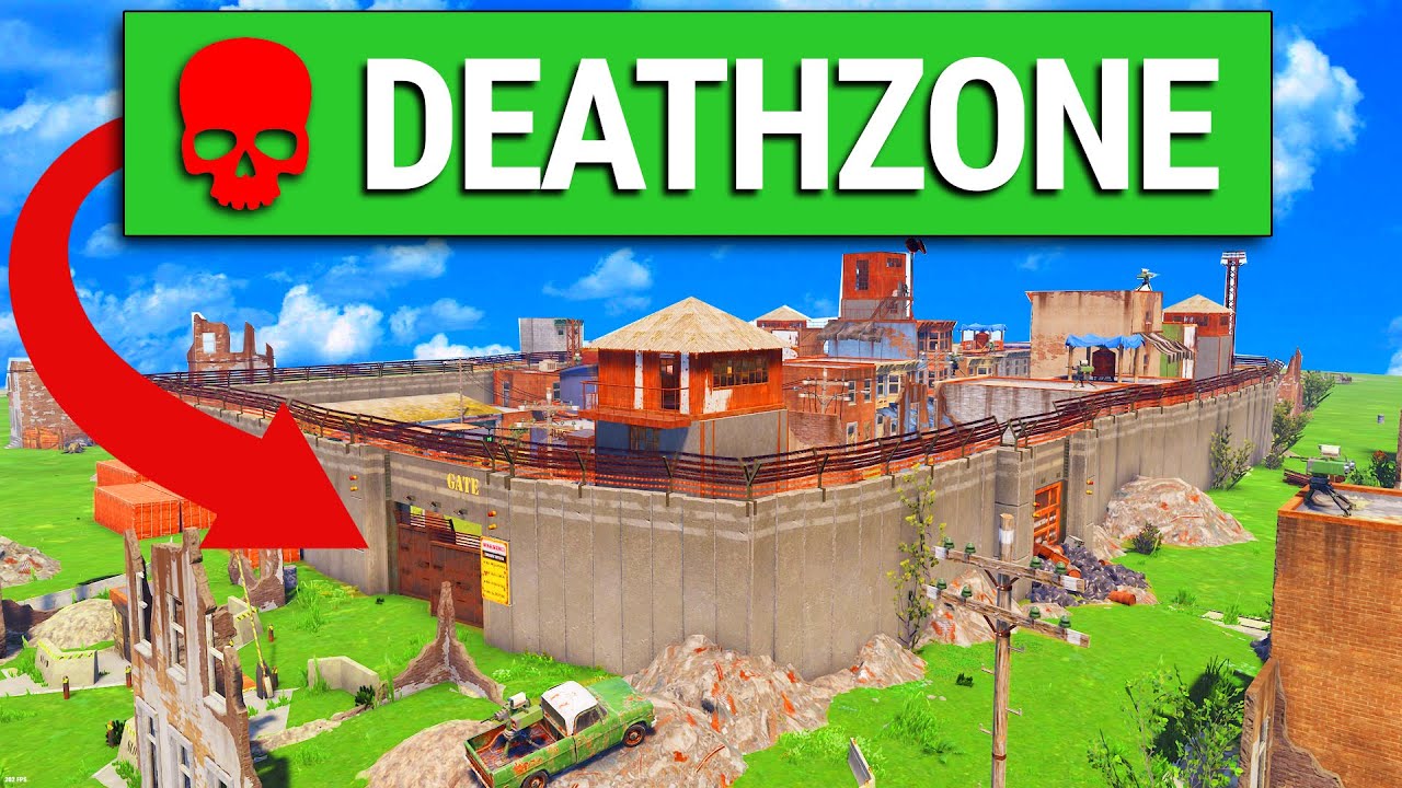 Destroyed Outpost Rust This Outpost Glitch broke the Game - Rust - YouTube
