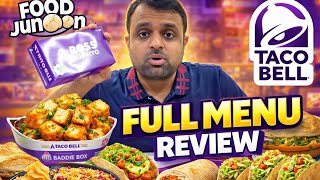 Trying TACO BELL Full Menu 👌INDIA Price & Worth It?