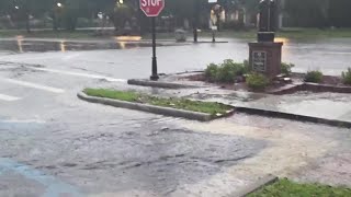 Heavy rainfall leads to flooding in Picayune