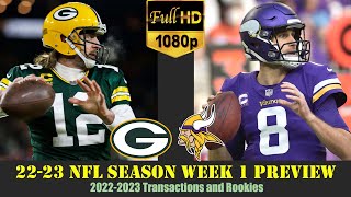 22-23 NFL Season - Week 1