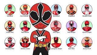 50 Red Ranger Stunts In 26 Minutes
